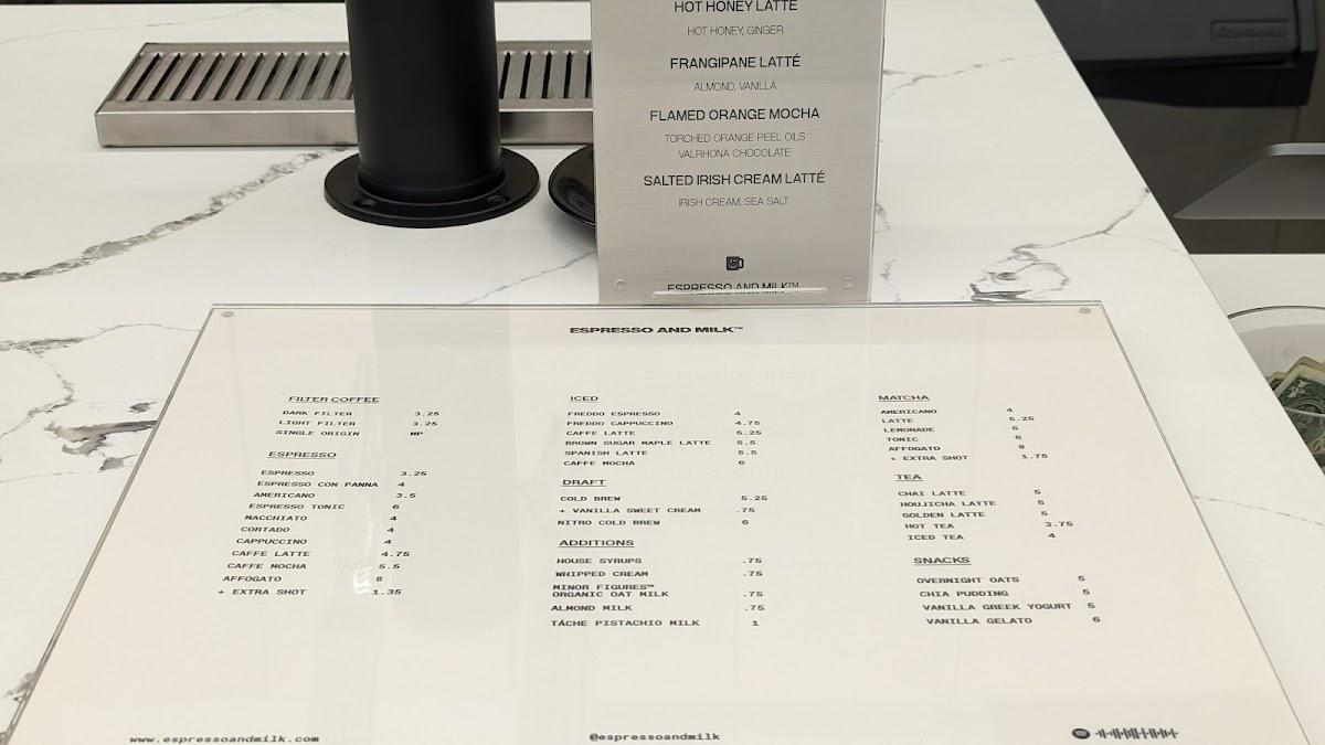 Menu Espresso And Milk-3