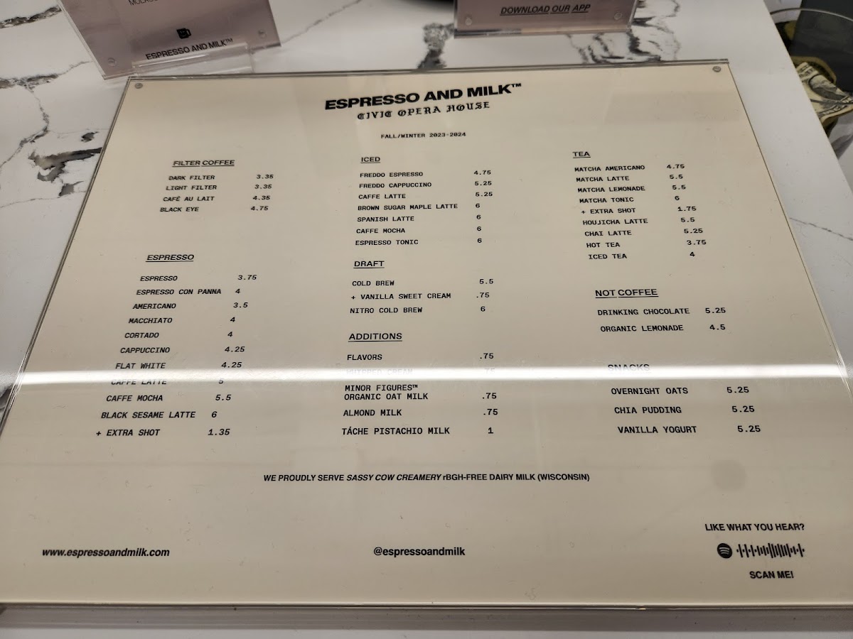 Menu Espresso And Milk-5