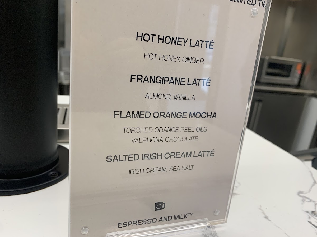 Menu Espresso And Milk-6