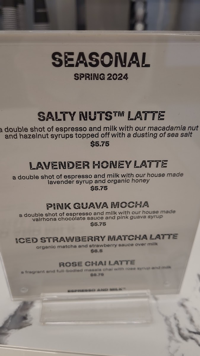 Menu Espresso And Milk-7